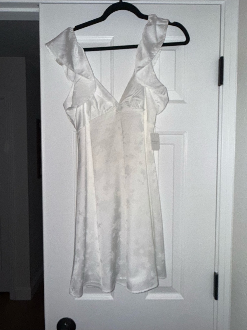 Altar'd State Leanne Satin Mini Dress